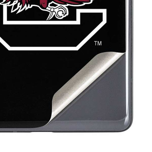 University of South Carolina Gamecocks Logo Black Google Pixel 7a Skin